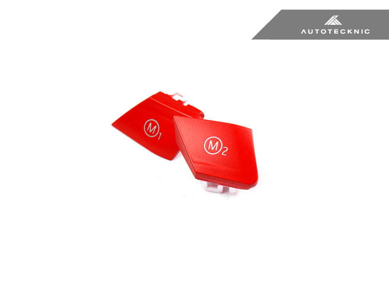 AutoTecknic Satin Red M1/ M2 Button Set - F80 M3 | F82/ F83 M4