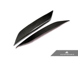 AutoTecknic Carbon Fiber Headlight Trim Set - Nissan 350Z