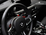 AutoTecknic Dry Carbon Battle Version Shift Paddles - F90 M5 | G30 5-Series | G32 6-Series GT