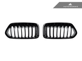 AutoTecknic Glazing Black Front Grille Set - F39 X2