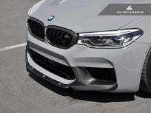 Load image into Gallery viewer, AutoTecknic Dry Carbon Fiber Center Front Lip - F90 M5 | F90 M5 Competition Pre-LCI