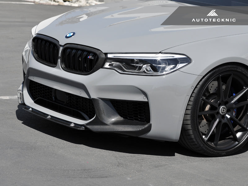 AutoTecknic Dry Carbon Fiber Center Front Lip - F90 M5 | F90 M5 Competition Pre-LCI