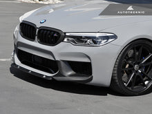 Load image into Gallery viewer, AutoTecknic Dry Carbon Fiber Center Front Lip - F90 M5 | F90 M5 Competition Pre-LCI