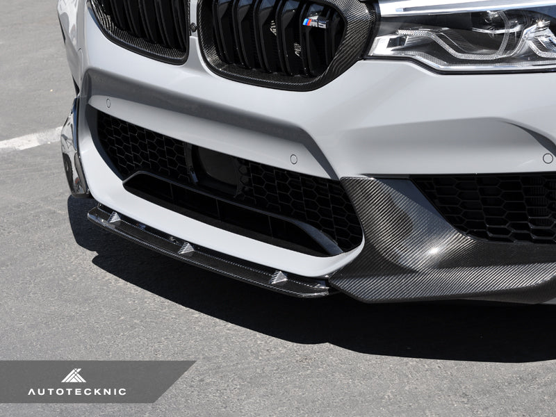 AutoTecknic Dry Carbon Fiber Center Front Lip - F90 M5 | F90 M5 Competition Pre-LCI