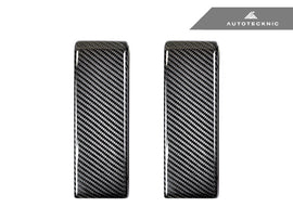AutoTecknic Carbon Fiber Front Bumper Bull Bar Cover - Mercedes-Benz W464 G-Class 2019-Up