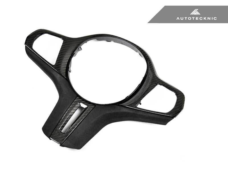 AutoTecknic Carbon Alcantara Steering Wheel Trim - G42 2-Series