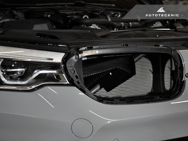 AutoTecknic Dry Carbon Fiber Intake Air Duct - F90 M5