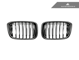 AutoTecknic Replacement Carbon Fiber Front Grille Set - G01 X3 | G02 X4 Pre-LCI