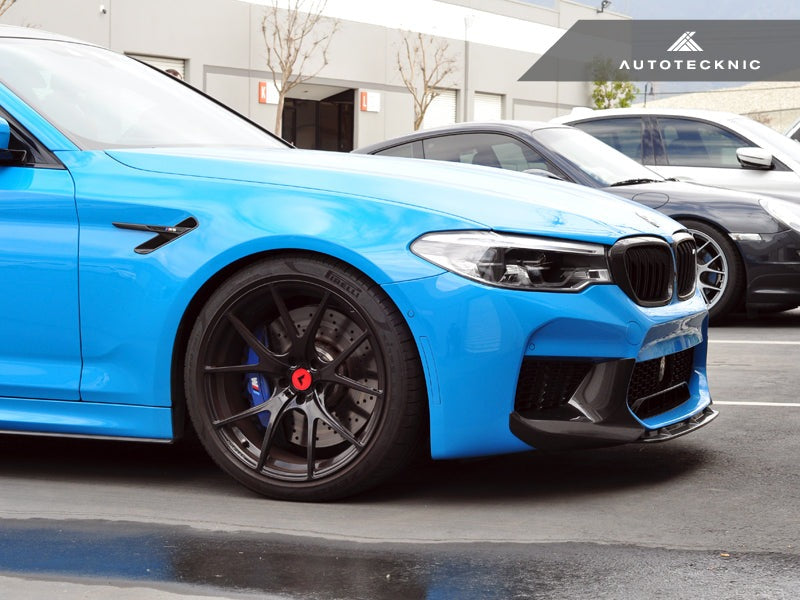 AutoTecknic Dry Carbon Fiber Center Front Lip - F90 M5 | F90 M5 Competition Pre-LCI