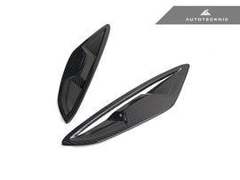 AutoTecknic Dry Carbon Fiber Fender Trim Set - G14/ G15/ G16 8-Series
