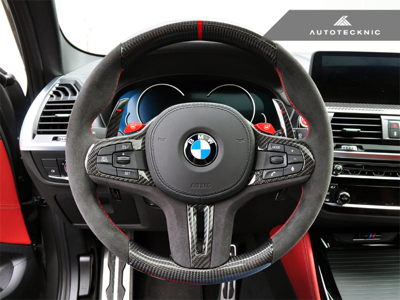 AutoTecknic Replacement Carbon Steering Wheel - F90 M5