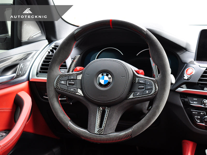 AutoTecknic Replacement Carbon Steering Wheel - G05 X5 | G06 X6 | G07 X7