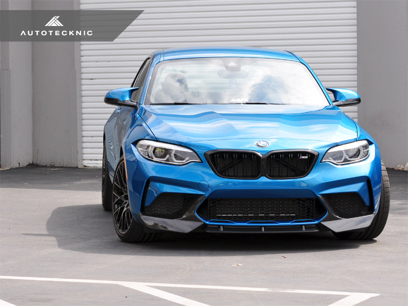 AutoTecknic Dry Carbon Fiber Center Front Lip - F87 M2 Competition