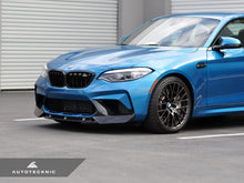 Load image into Gallery viewer, AutoTecknic Dry Carbon Fiber Center Front Lip - F87 M2 Competition