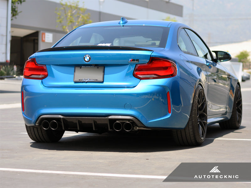 AutoTecknic Dry Carbon Competition Rear Diffuser - F87 M2 | M2 Competition