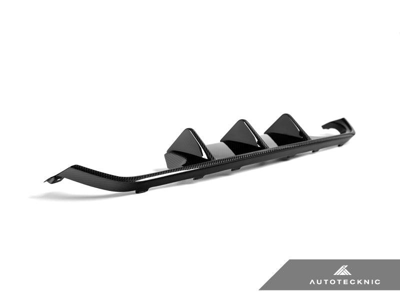 AutoTecknic Dry Carbon Extended-Fin Competition Rear Diffuser - F80 M3 | F82/ F83 M4