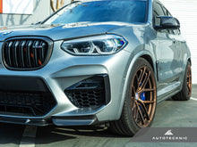 Load image into Gallery viewer, AutoTecknic Dry Carbon Performante Aero Splitter &amp; Center Lip Set - F97 X3M | F98 X4M