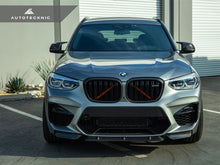 Load image into Gallery viewer, AutoTecknic Dry Carbon Performante Aero Splitter &amp; Center Lip Set - F97 X3M | F98 X4M