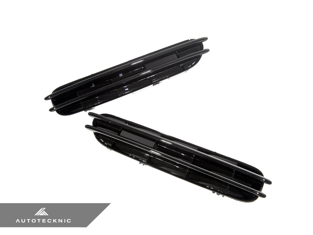 AutoTecknic Replacement Glazing Black Fender Gills - E60 M5 Sedan / E61 M5 Wagon