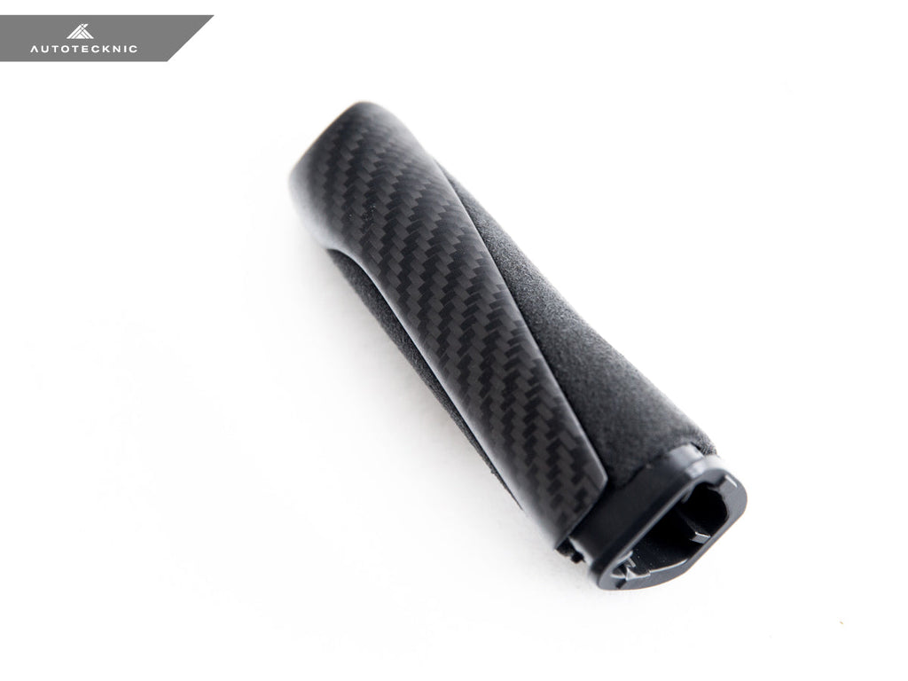 AutoTecknic Carbon Alcantara E-Brake Handle - BMW F-Chassis