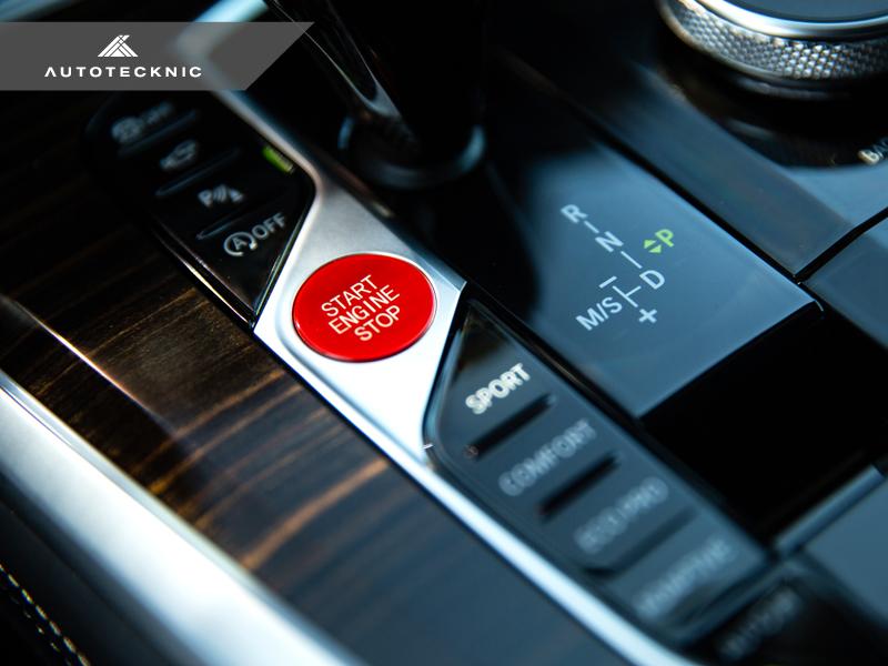 AutoTecknic Bright Red Start Stop Button - G01 X3 | G02 X4 LCI
