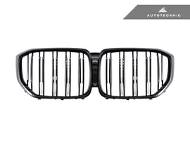 AutoTecknic Painted Dual-Slat Glazing Black Front Grille - G05 X5