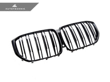Load image into Gallery viewer, AutoTecknic Painted Dual-Slat Glazing Black Front Grille - G05 X5