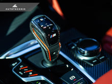 Load image into Gallery viewer, AutoTecknic Carbon Fiber Gear Selector Side Covers - F90 M5