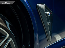 Load image into Gallery viewer, AutoTecknic Dry Carbon Fiber Side Vent Set - F95 X5M