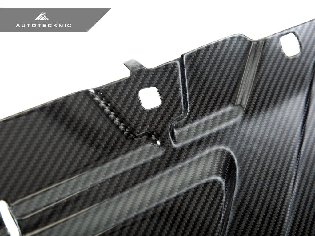 AutoTecknic Dry Carbon Fiber Cooling Shroud - G20 3-Series