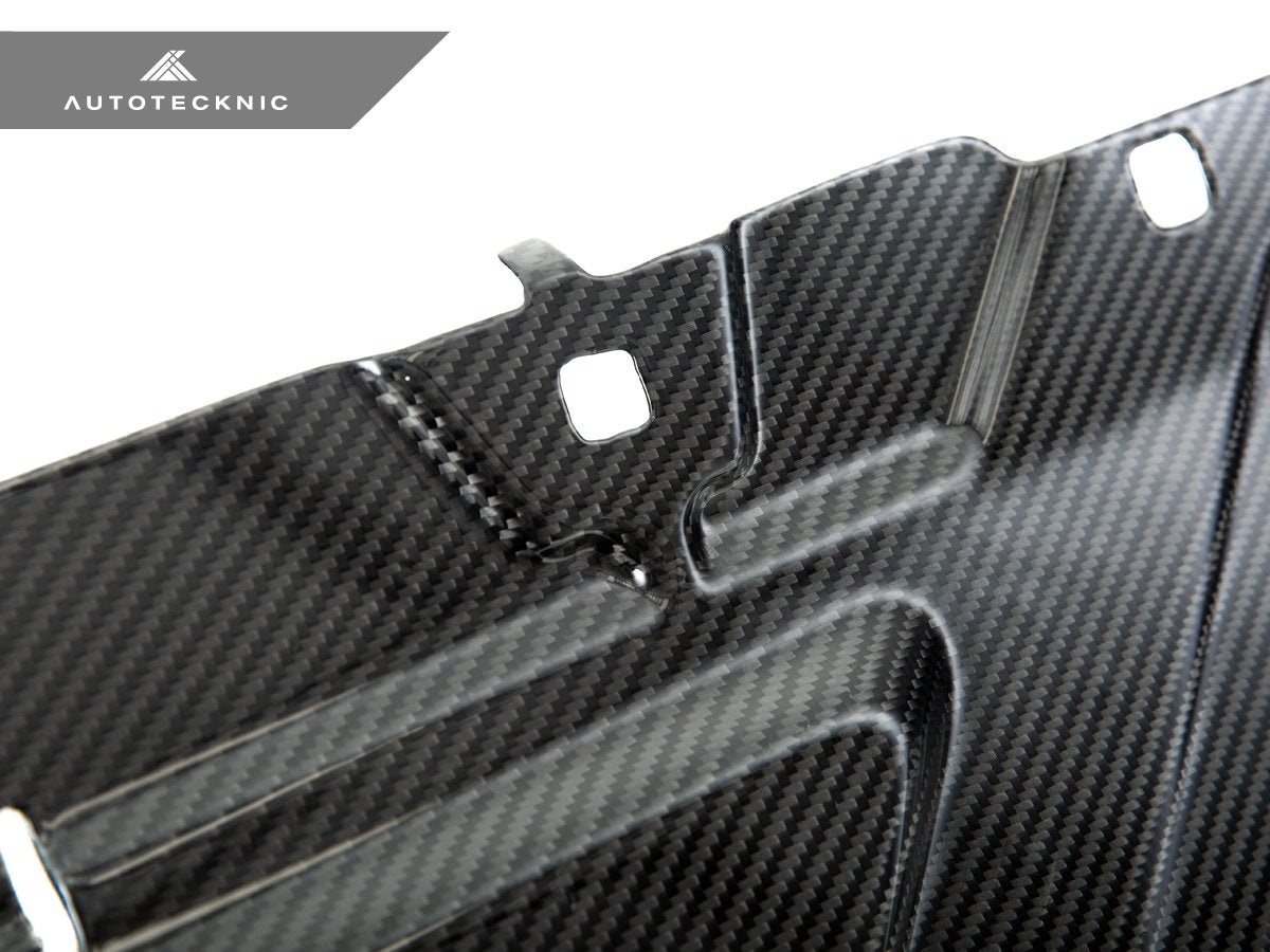 AutoTecknic Dry Carbon Fiber Cooling Shroud - G87 M2 main image 1