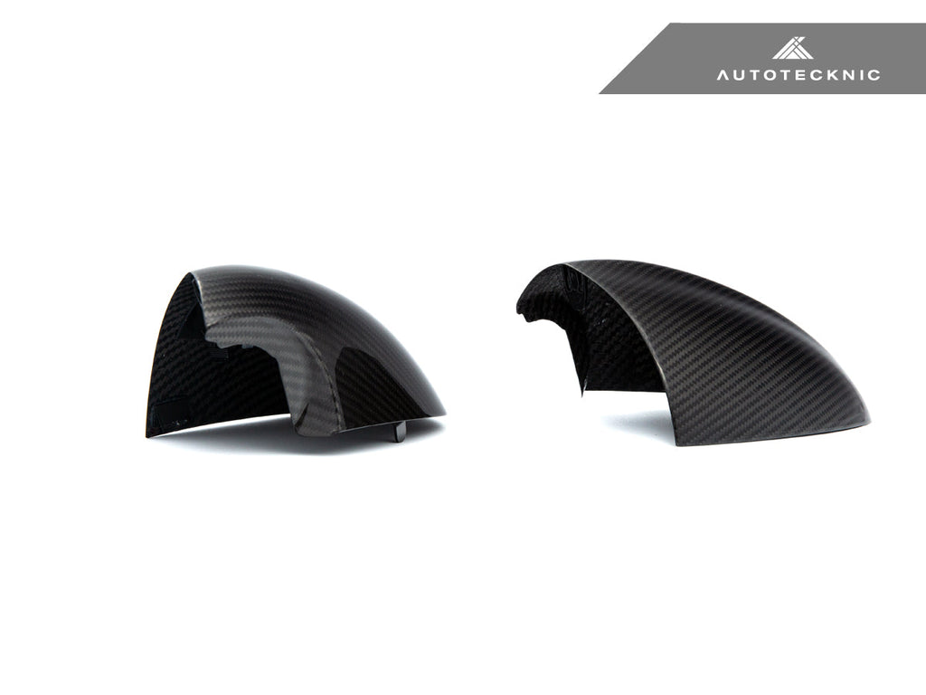 AutoTecknic Replacement Version II Dry Carbon Mirror Covers - E9X M3 | E82 1M