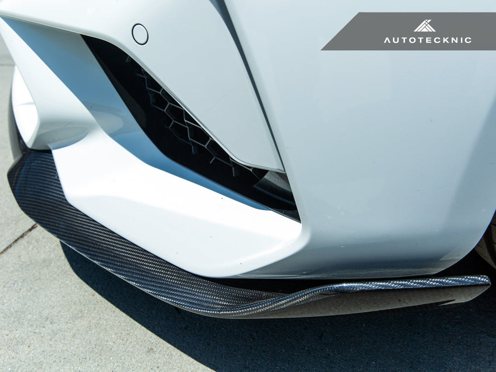 AutoTecknic Dry Carbon Competition Front Aero Lip - F87 M2 Competition