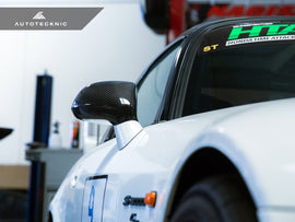 AutoTecknic Replacement Dry Carbon Mirror Covers - Honda S2000