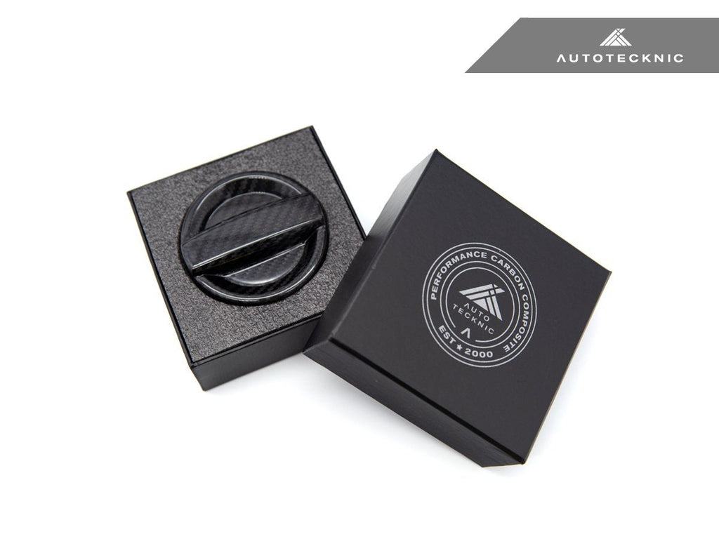 AutoTecknic Dry Carbon Competition Oil Cap Cover - F60 MINI Countryman