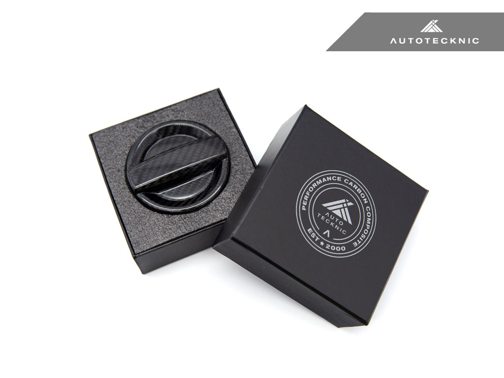 AutoTecknic Dry Carbon Competition Oil Cap Cover - E82 1-Series