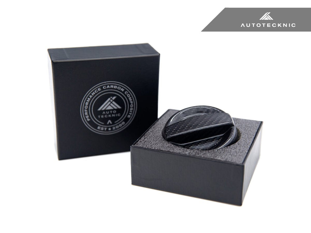 AutoTecknic Dry Carbon Competition Oil Cap Cover - F60 MINI Countryman