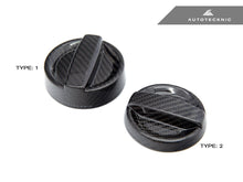 Load image into Gallery viewer, AutoTecknic Dry Carbon Competition Oil Cap Cover - F55/ F56/ F57 MINI Cooper