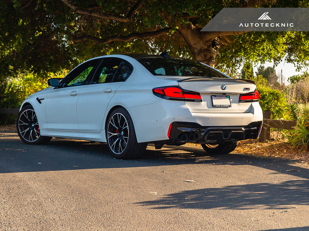 AutoTecknic Dry Carbon Competition Sport Rear Diffuser - F90 M5