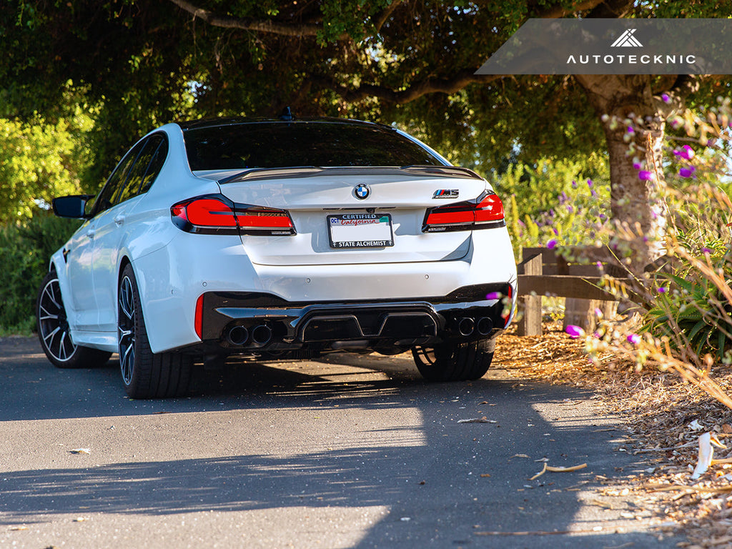 AutoTecknic Dry Carbon Competition Sport Rear Diffuser - F90 M5