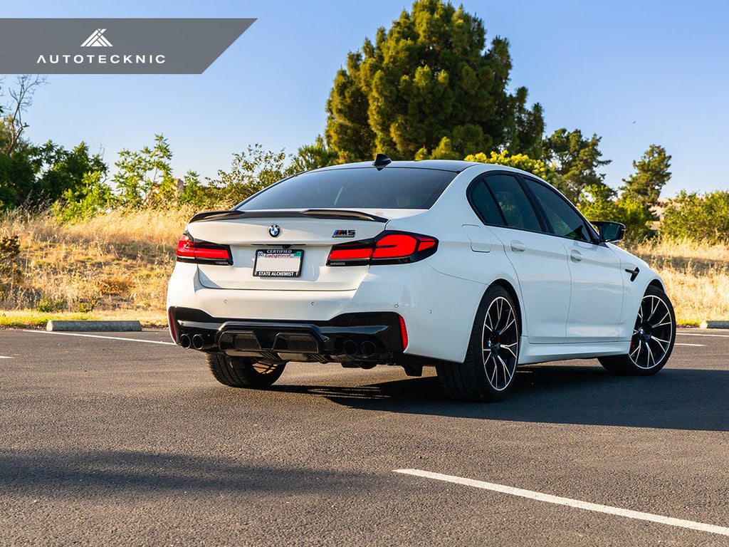 AutoTecknic Dry Carbon Competition Sport Rear Diffuser - F90 M5