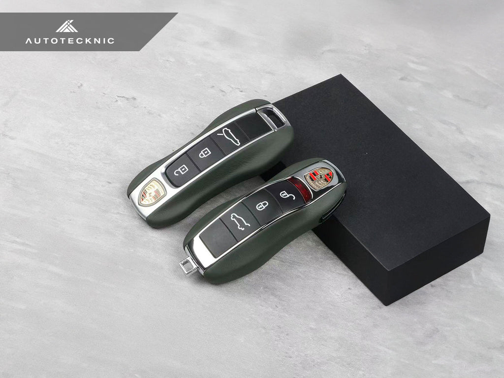 AutoTecknic Leather Key Remote Trim - Porsche