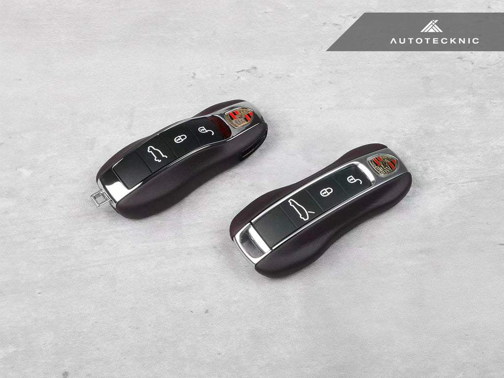 AutoTecknic Leather Key Remote Trim - Porsche