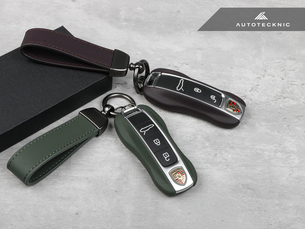 AutoTecknic Leather Key Remote Trim - Porsche