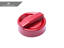 Load image into Gallery viewer, AutoTecknic Dry Carbon Competition Oil Cap Cover - F55/ F56/ F57 MINI Cooper