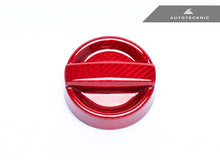 Load image into Gallery viewer, AutoTecknic Dry Carbon Competition Oil Cap Cover - F55/ F56/ F57 MINI Cooper