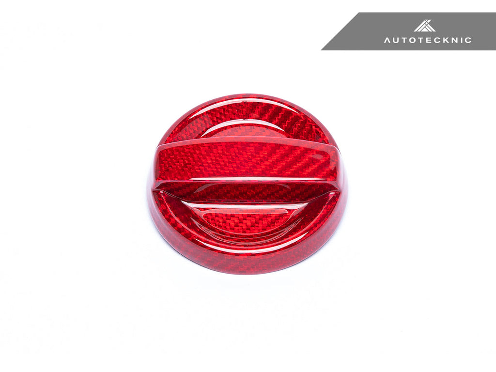 AutoTecknic Dry Carbon Competition Oil Cap Cover - E90/ E92/ E93 3-Series