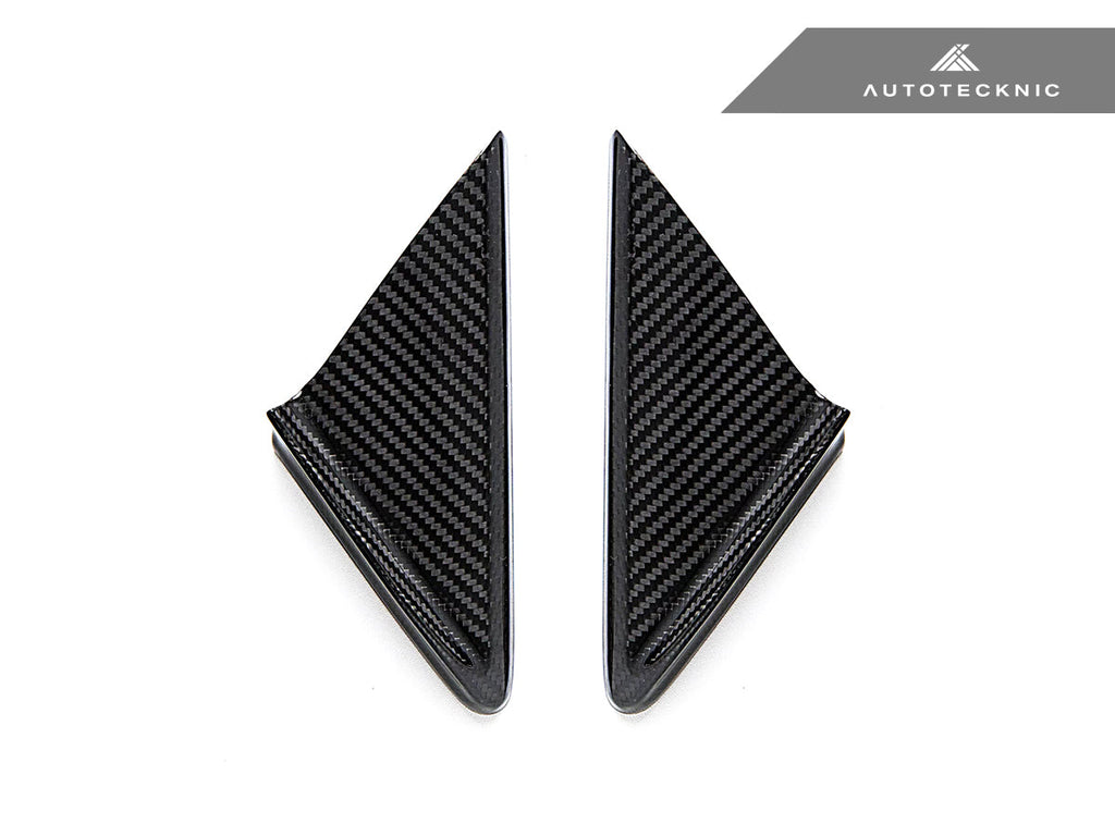 AutoTecknic Dry Carbon Side Mirror Wind Deflector Set - Porsche 991 | 981 | 718