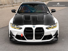 Load image into Gallery viewer, AutoTecknic GT4 Dry Carbon Bumper Canard Set - G80 M3 | G82 M4