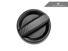 Load image into Gallery viewer, AutoTecknic Dry Carbon Competition Oil Cap Cover - F55/ F56/ F57 MINI Cooper